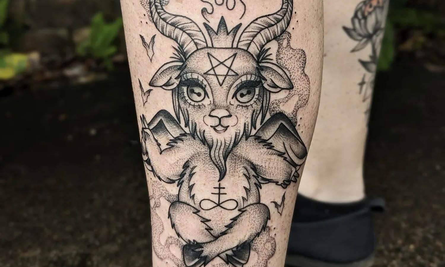 30 Best Baphomet Tattoo Ideas You Should Check - Kreafolk