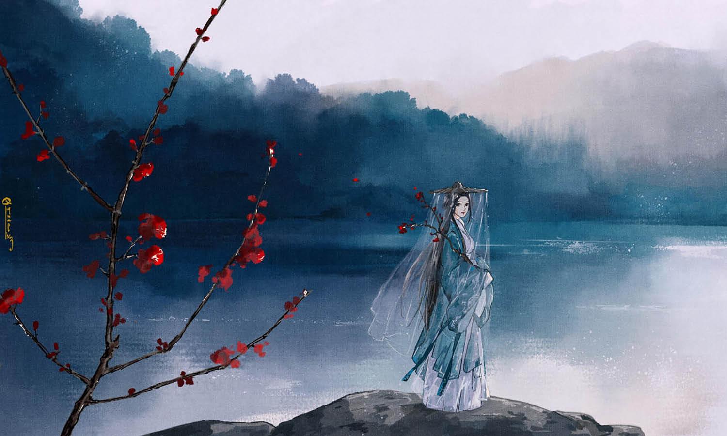 30 Best Chinese Painting Ideas You Should Check - Kreafolk