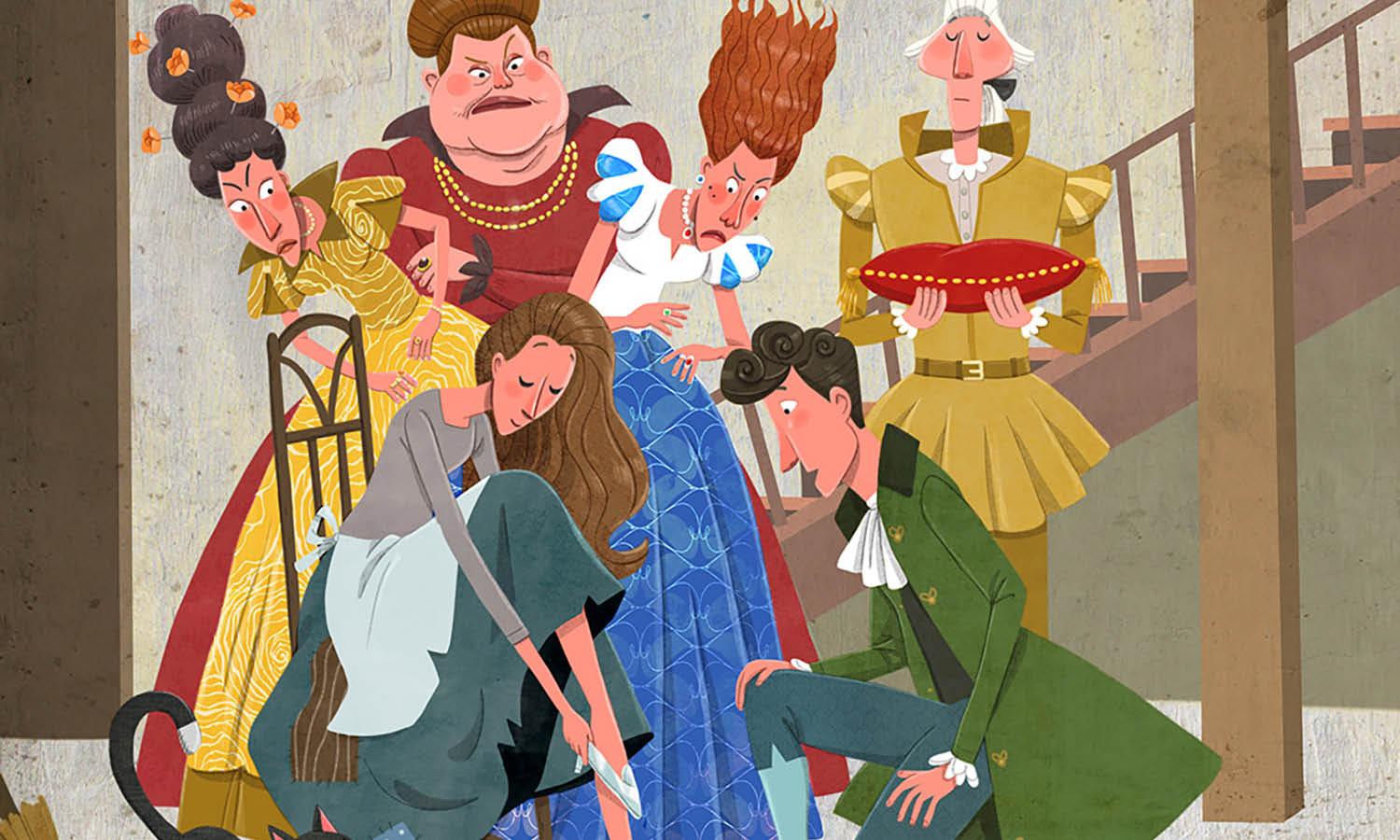 30 Best Cinderella Illustration Ideas You Should Check - Kreafolk