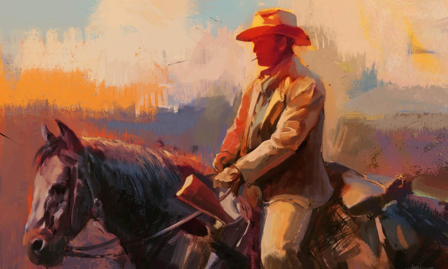 30 Best Cowboy Illustration Ideas You Should Check - Kreafolk