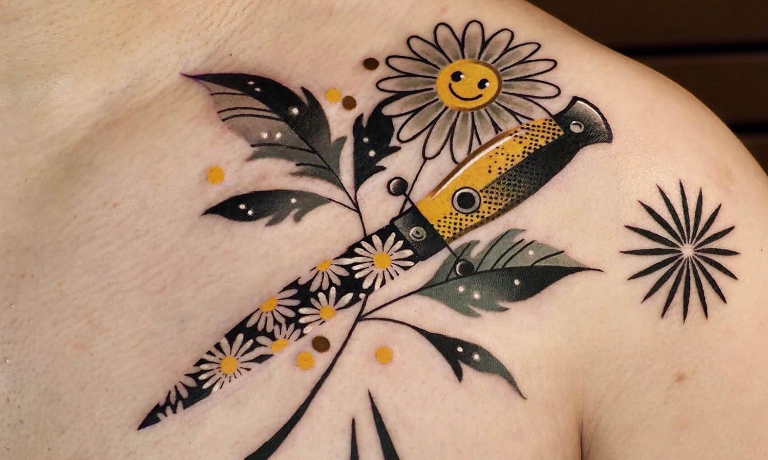 30 Best Daisy Tattoo Ideas You Should Check - Kreafolk