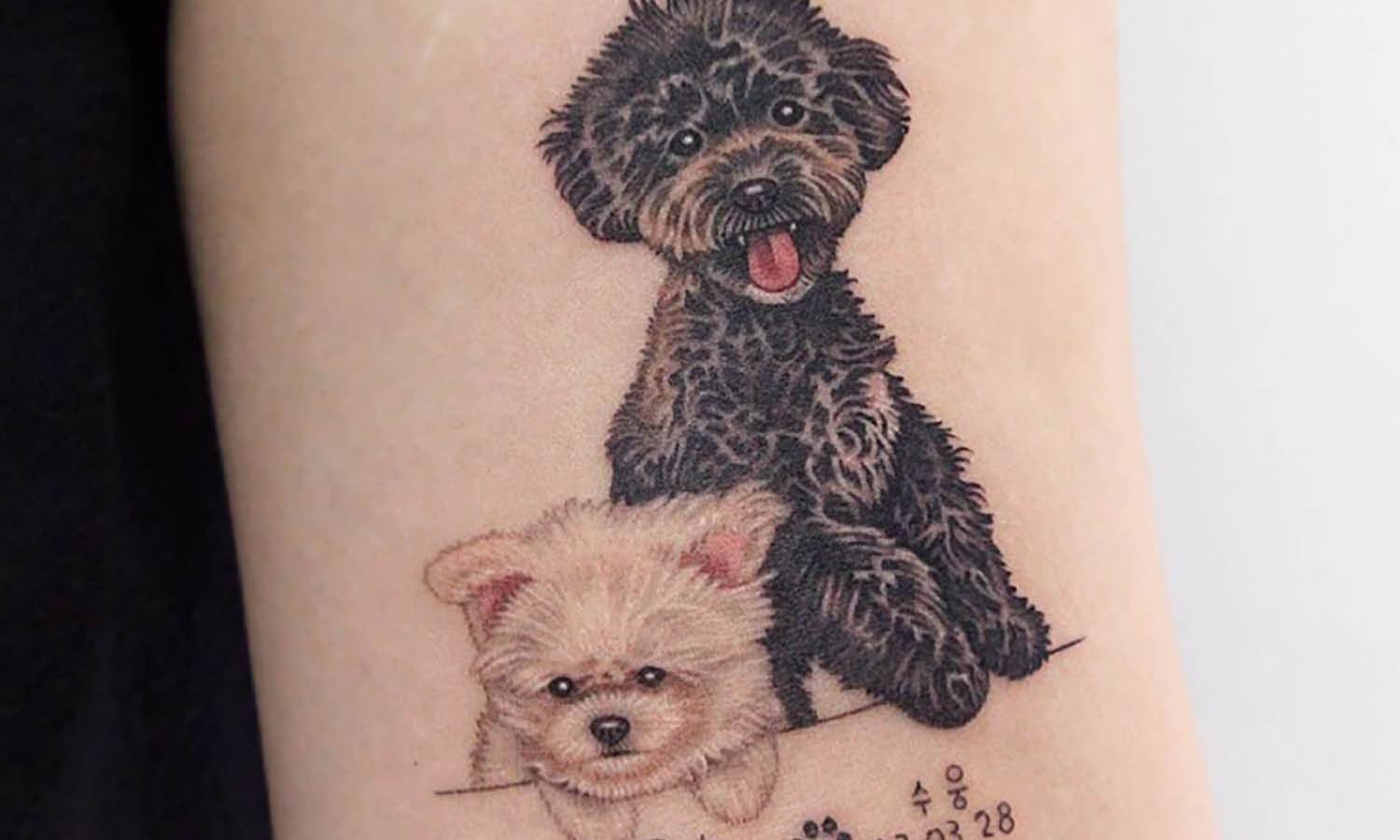 30 Best Dog Tattoo Ideas You Should Check - Kreafolk