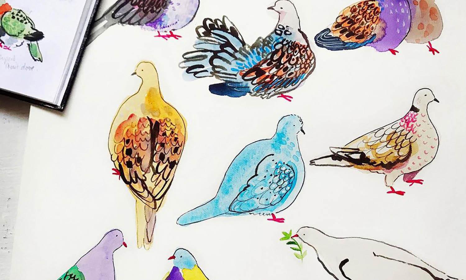30 Best Dove Illustration Ideas You Should Check - Kreafolk