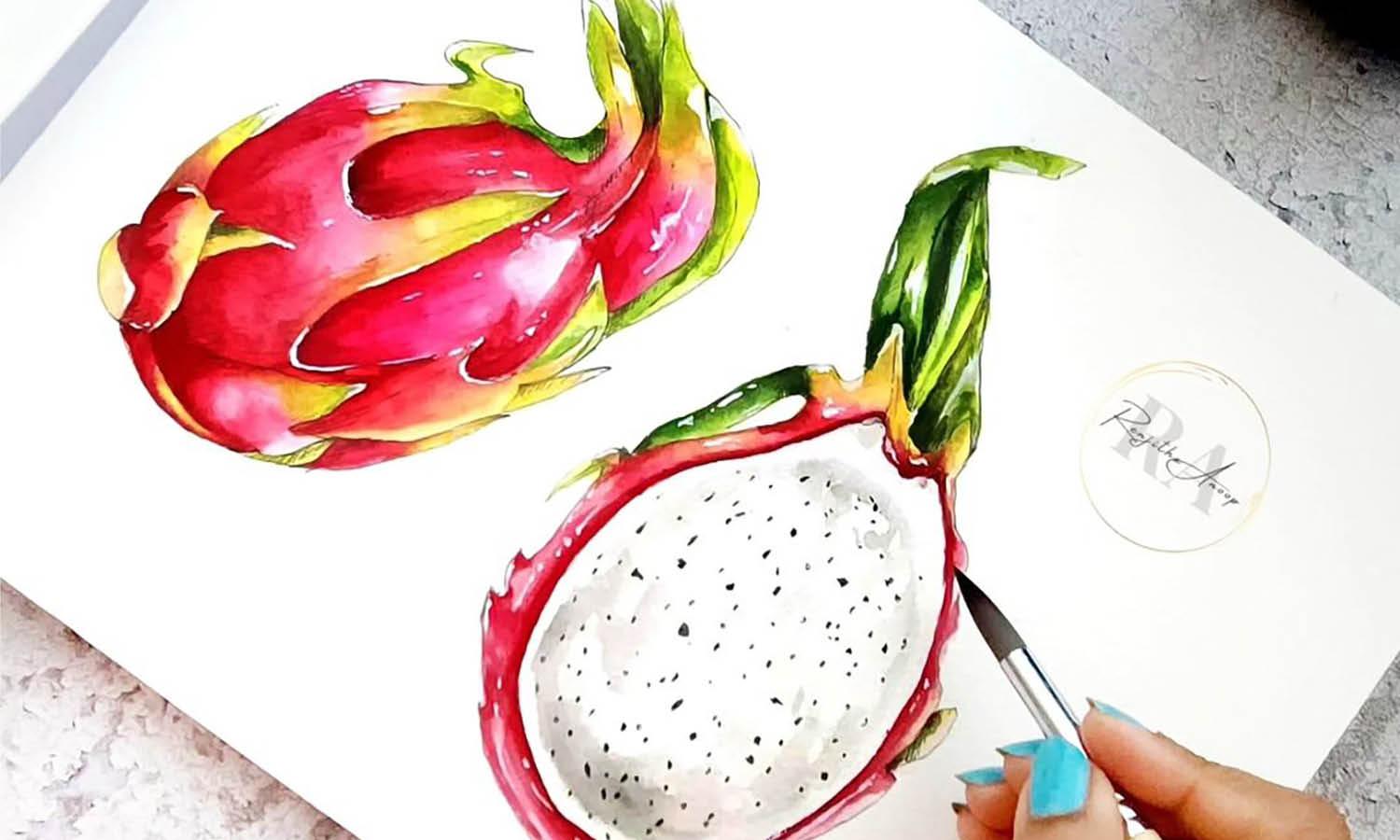 30 Best Dragon Fruit Illustration Ideas You Should Check - Kreafolk