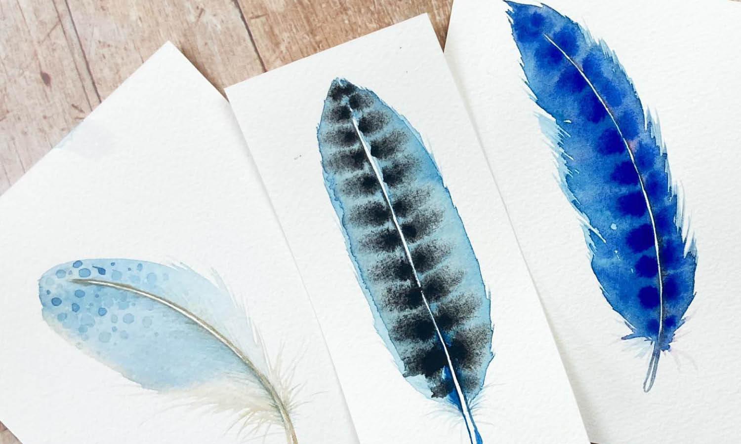 30 Best Feather Illustration Ideas You Should Check - Kreafolk