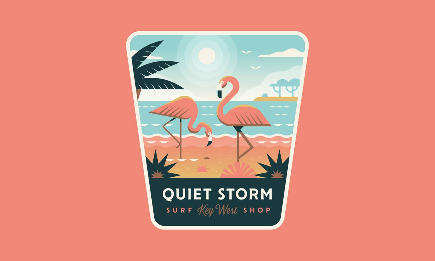 30 Best Flamingo Logo Design Ideas You Should Check - Kreafolk
