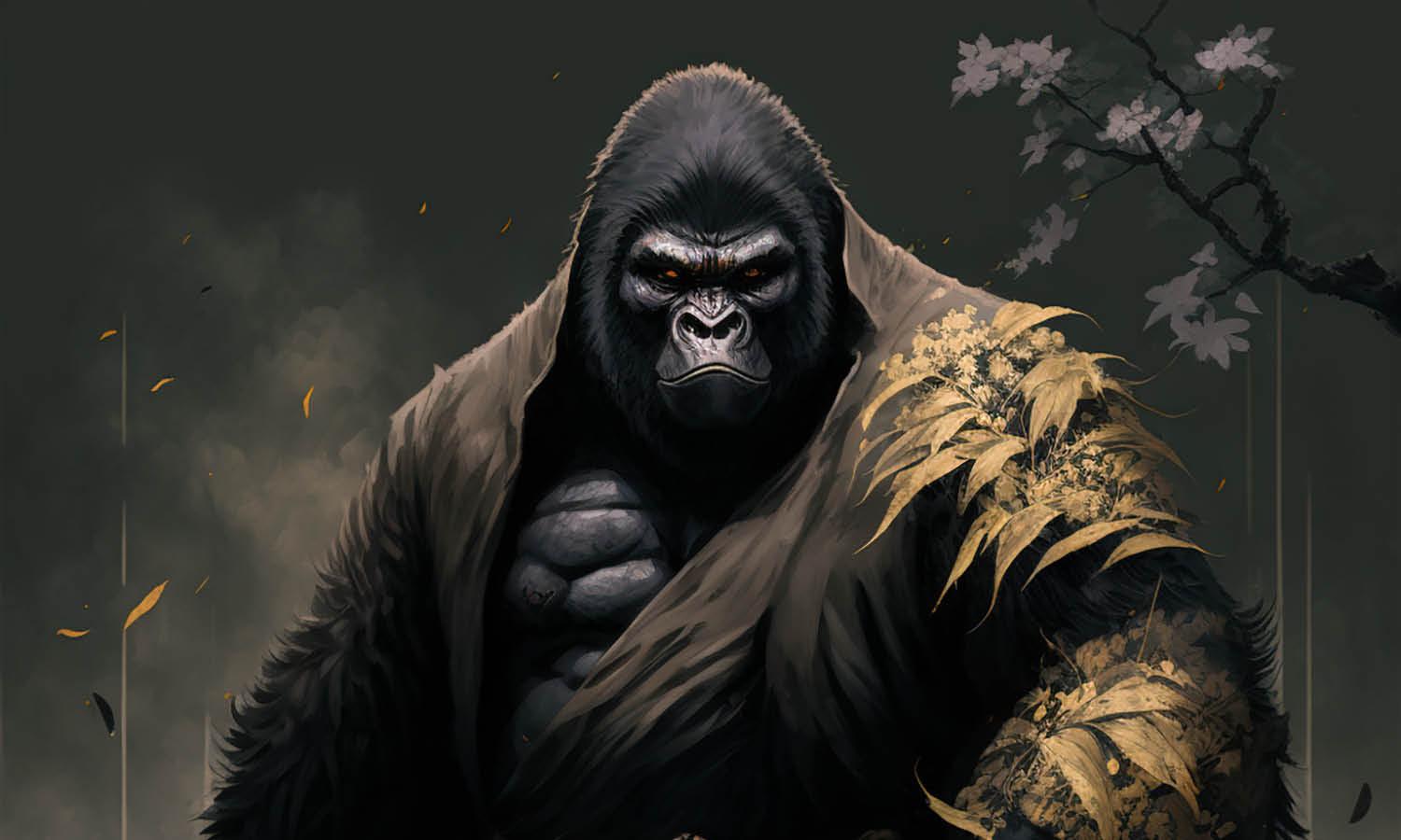 30 Best Gorilla Illustration Ideas You Should Check - Kreafolk