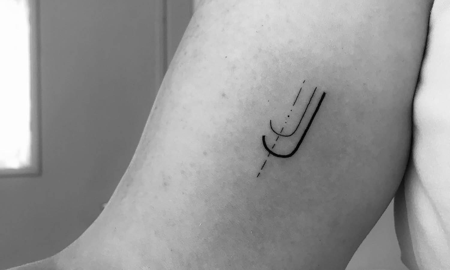 30 Best Initial Tattoo Ideas You Should Check - Kreafolk