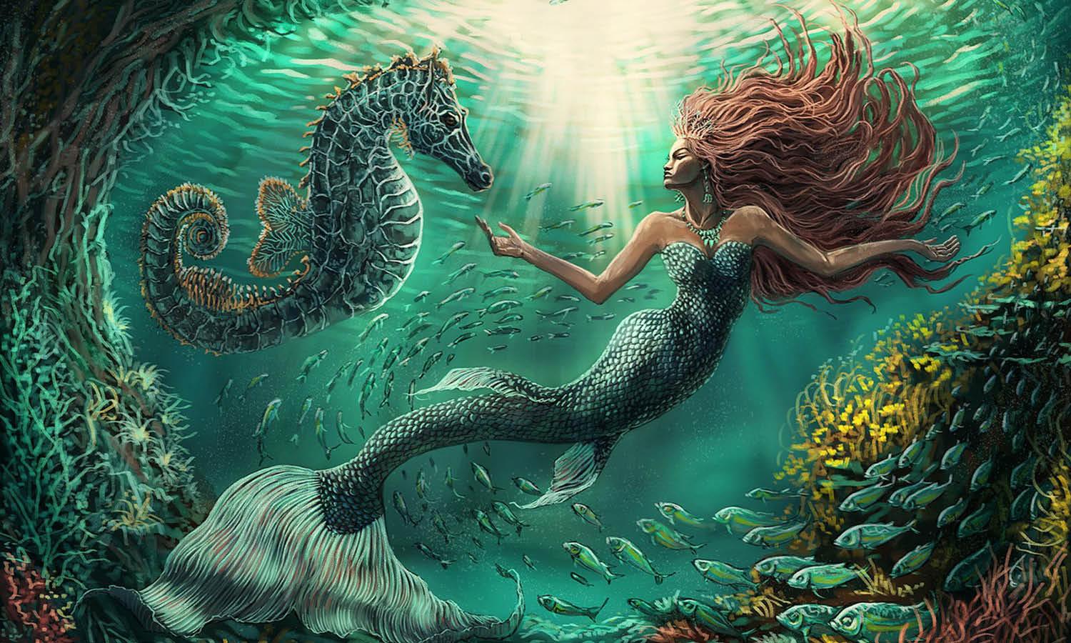 30 Best Mermaid Illustration Ideas You Should Check - Kreafolk