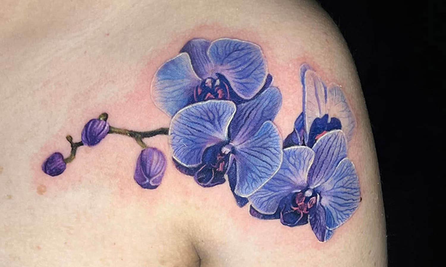 30 Best Orchid Tattoo Ideas You Should Check - Kreafolk