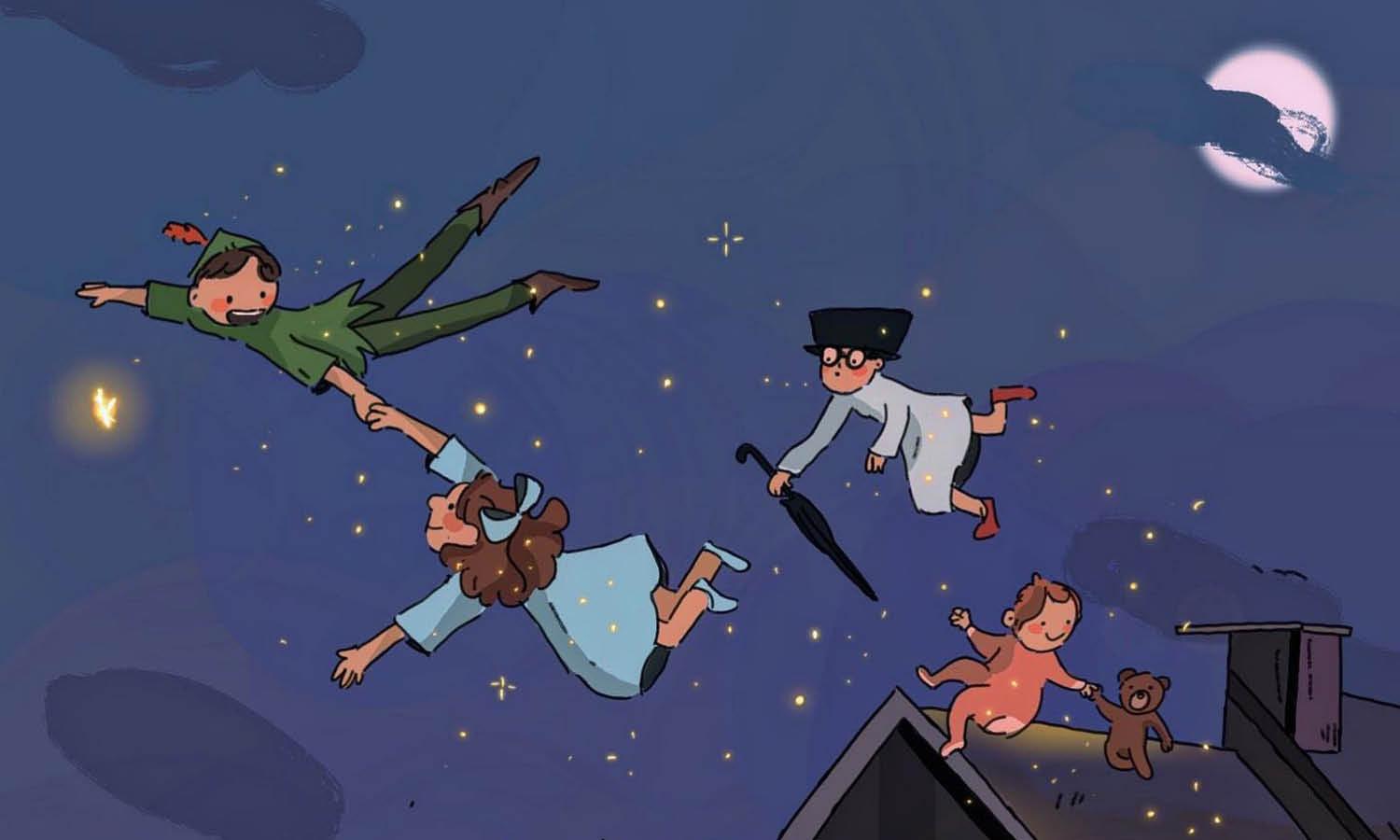 30 Best Peter Pan Illustration Ideas You Should Check - Kreafolk