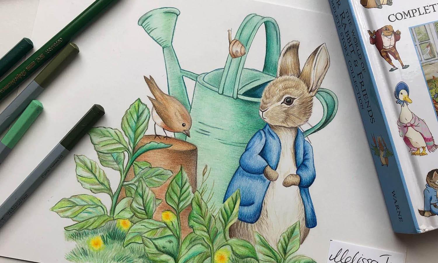 30 Best Petter Rabbit Illustration Ideas You Should Check - Kreafolk