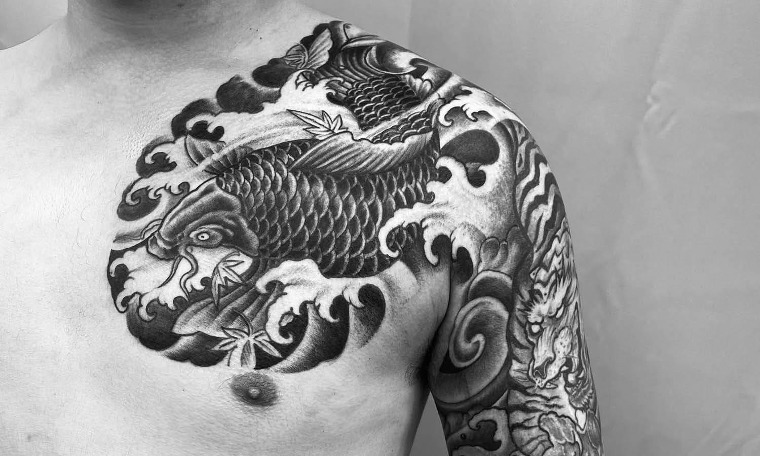 30 Best Quarter Sleeve Tattoo Ideas You Should Check - Kreafolk