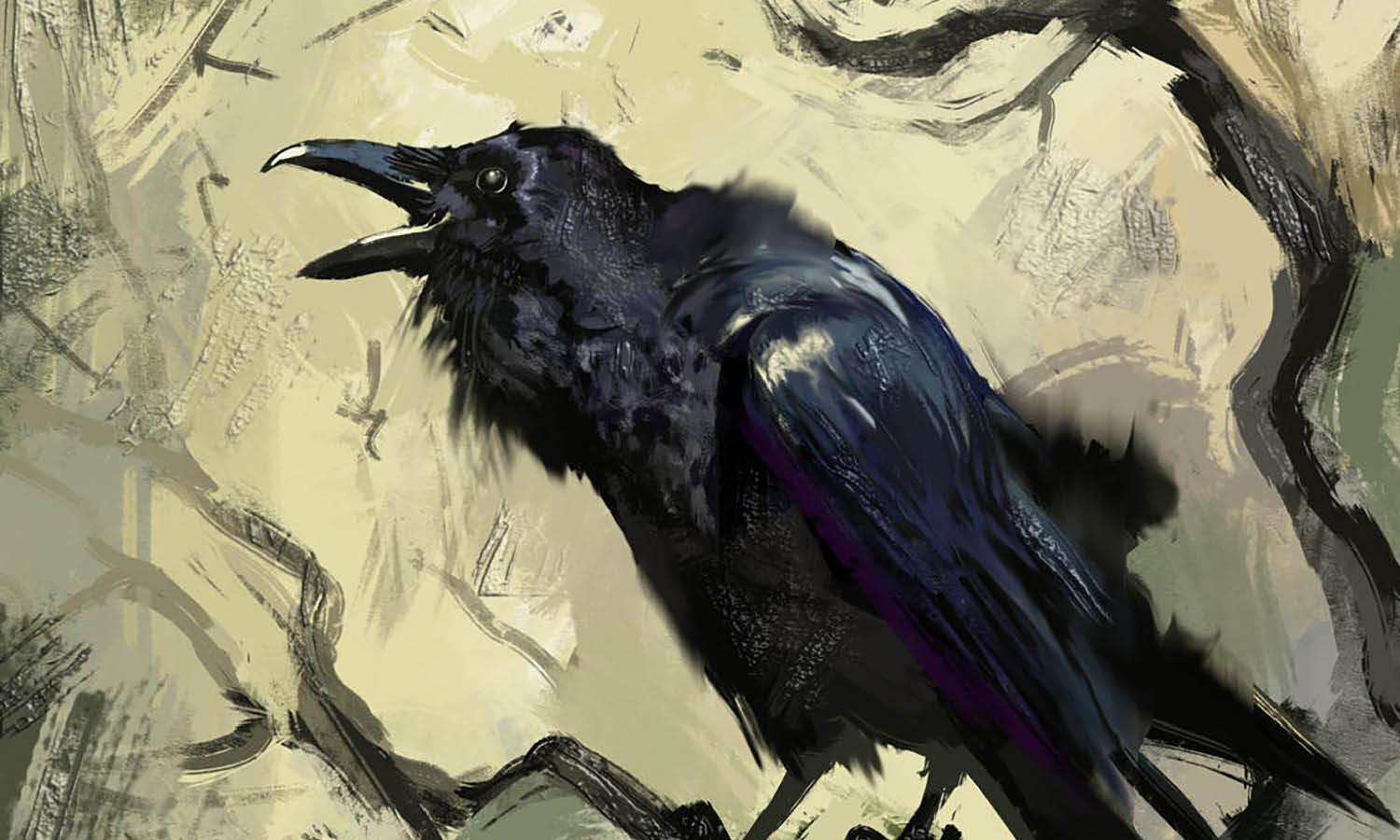 30 Best Raven Illustration Ideas You Should Check - Kreafolk