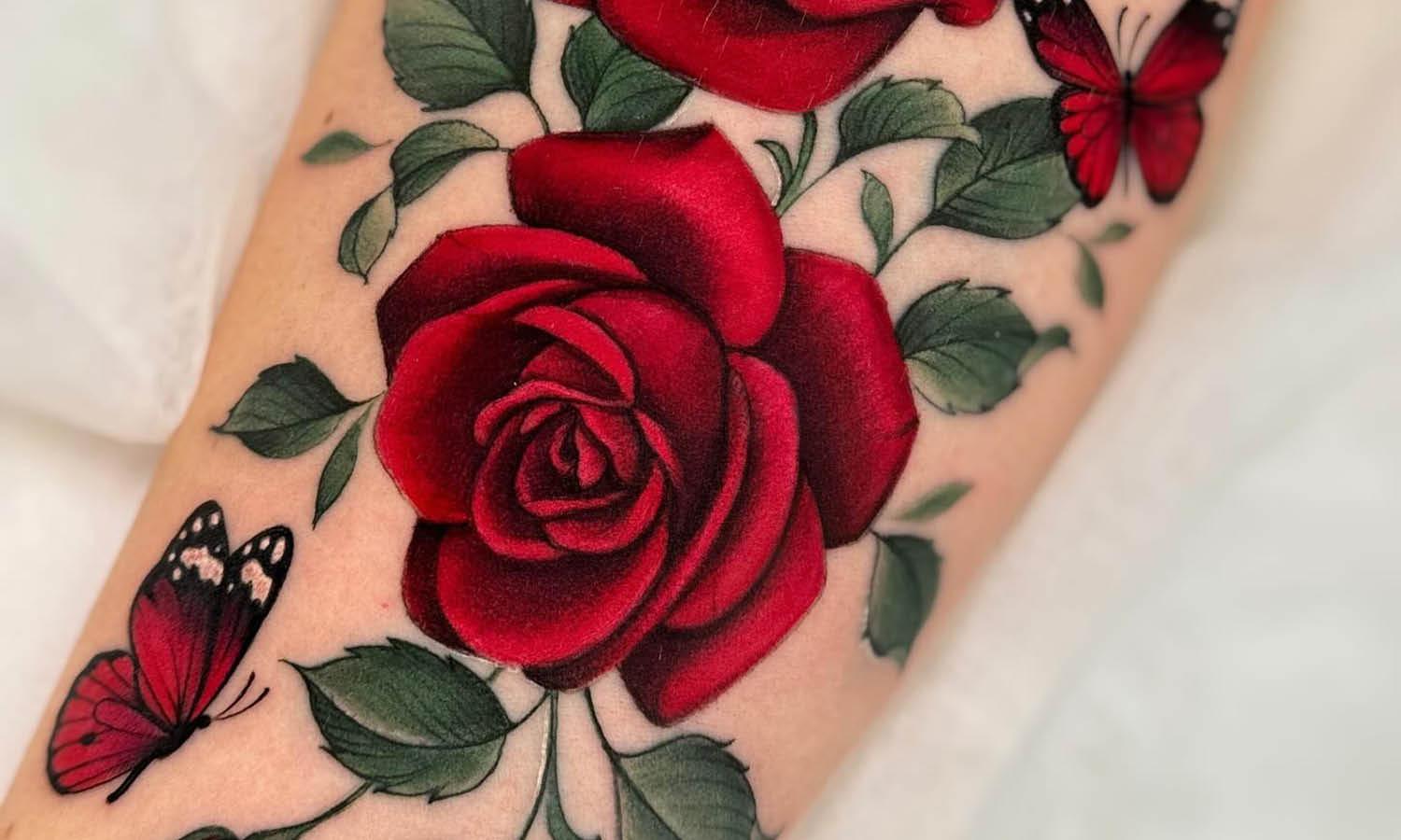 30 Best Rose Tattoo Ideas You Should Check - Kreafolk