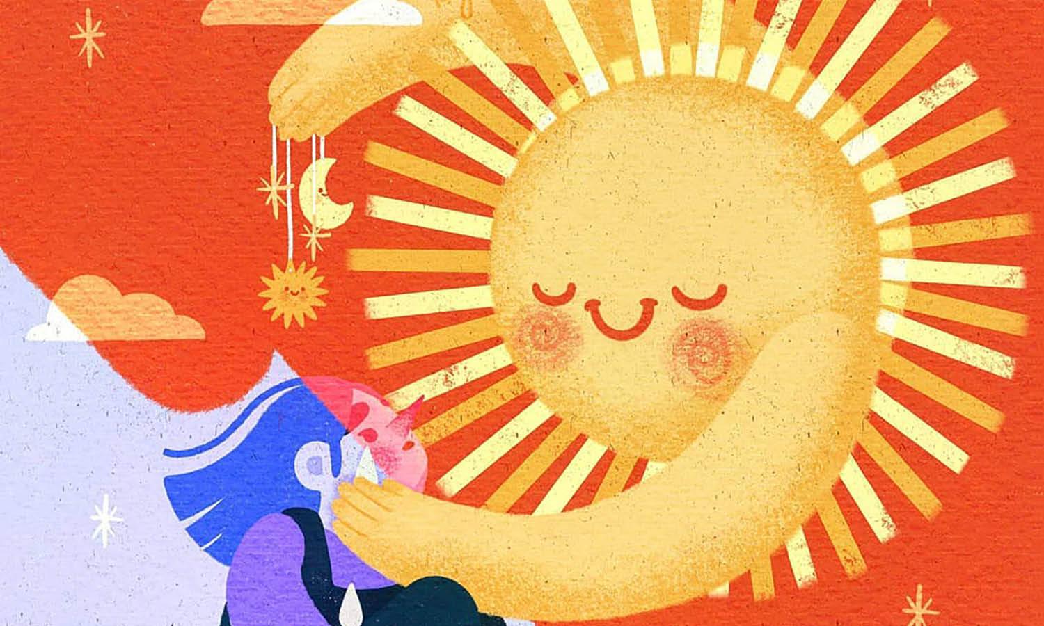 30 Best Sun Illustration Ideas You Should Check - Kreafolk