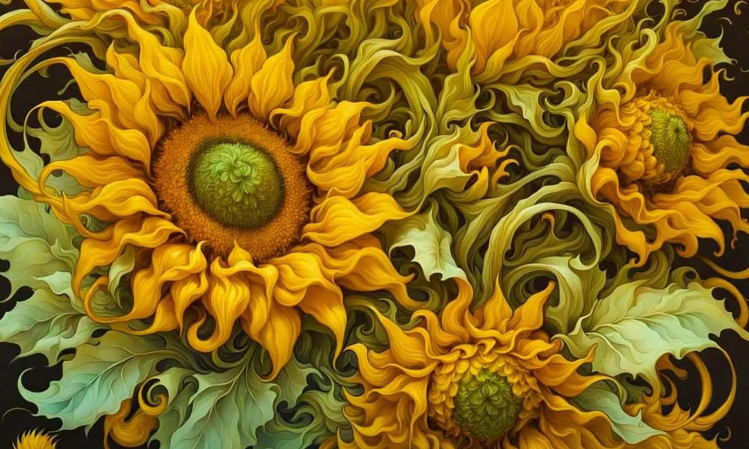 30 Best Sunflower Illustration Ideas You Should Check - Kreafolk