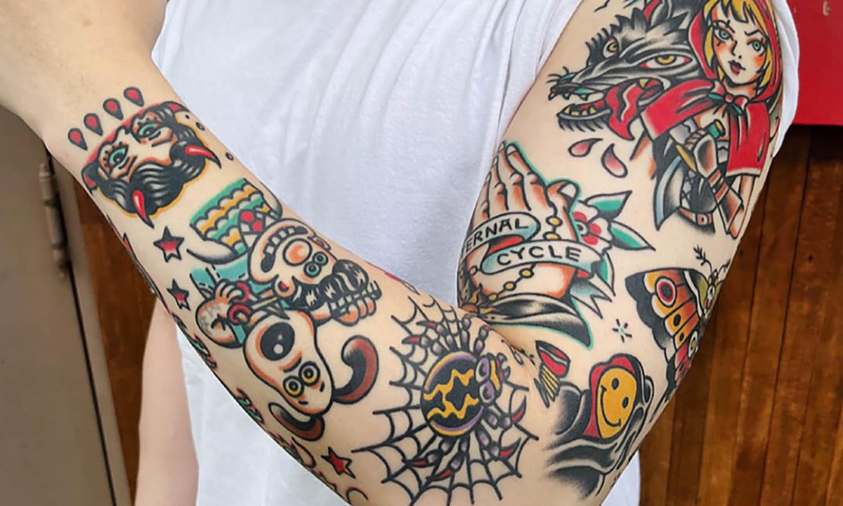Traditional Tattoo T Shirt- Heart With Promise