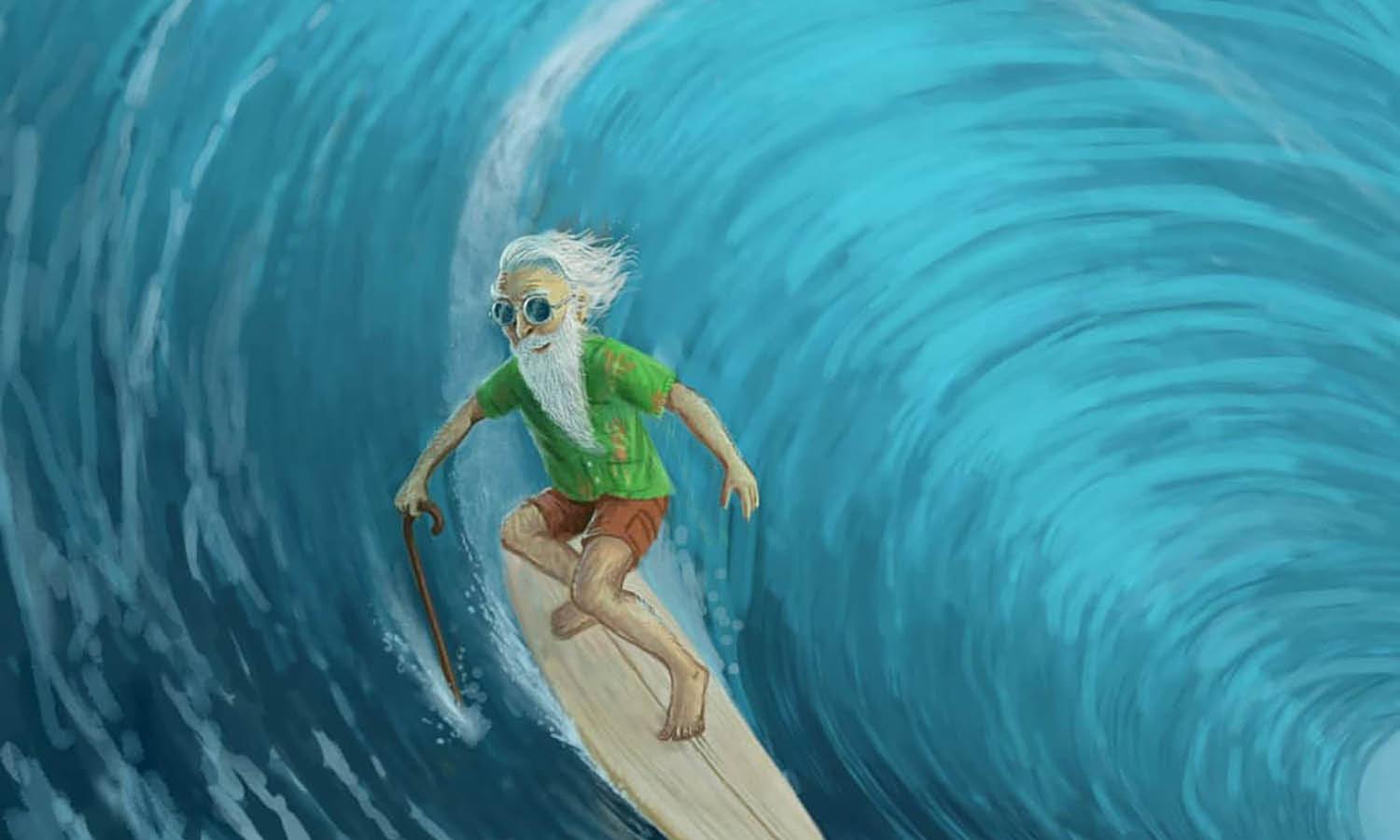30 Best Wave Illustration Ideas You Should Check - Kreafolk