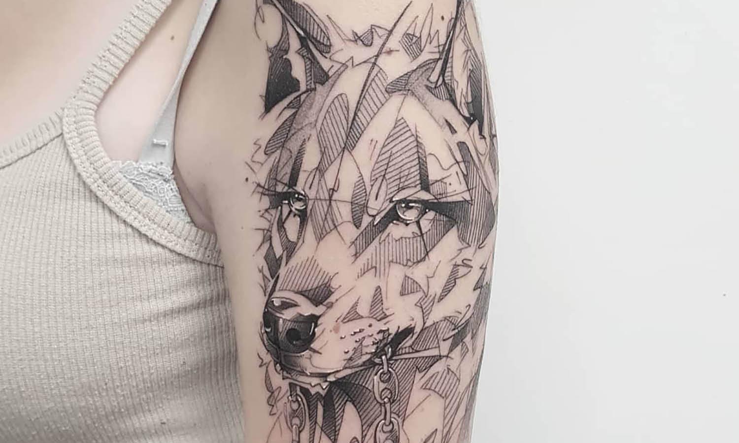 30 Best Wolf Tattoo Ideas You Should Check - Kreafolk