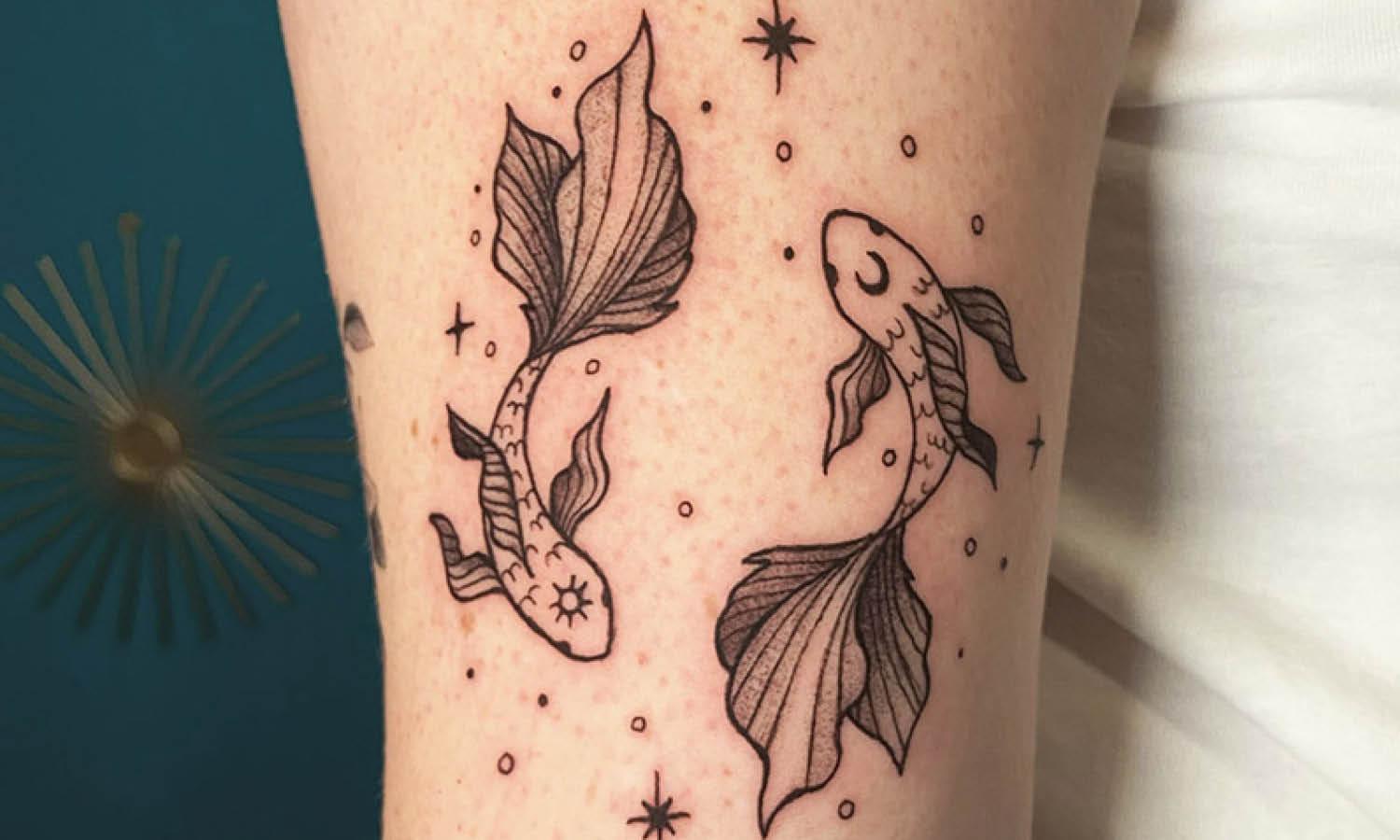 30 Best Zodiac Pisces Tattoo Ideas You Should Check - Kreafolk