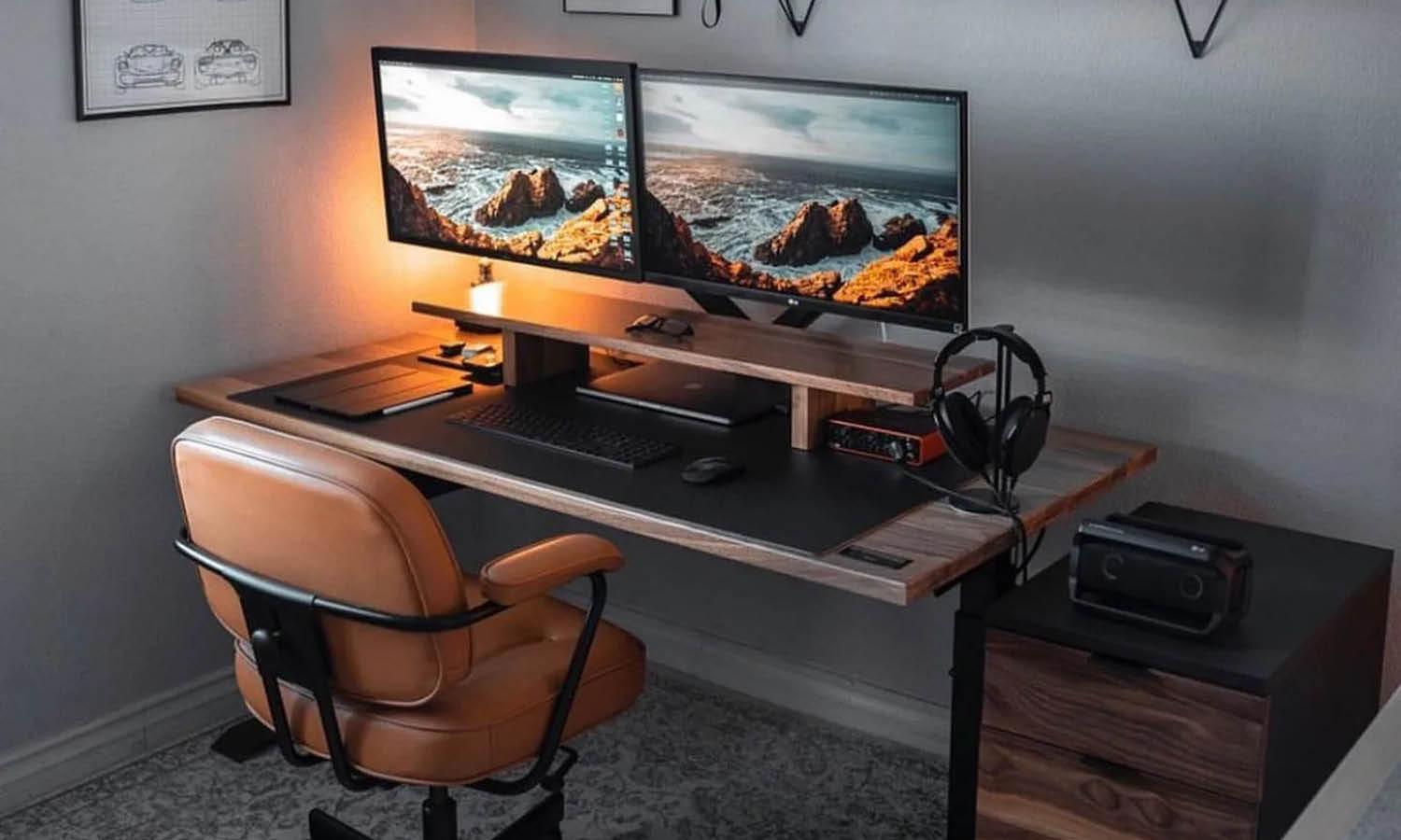 30 Most Relaxing Desk Setup Ideas You Should Check - Kreafolk