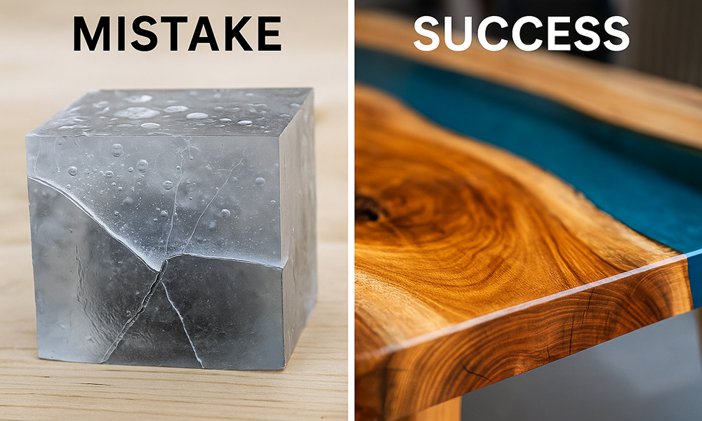 5 Common Deep Pour Epoxy Mistakes and How You Can Avoid Them