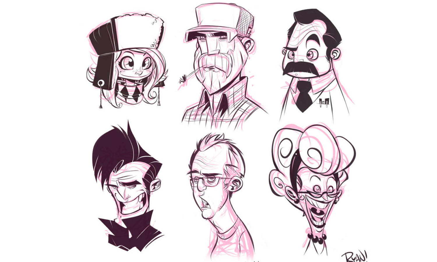 10 Easy Steps on How to Draw Cartoon Characters - Kreafolk