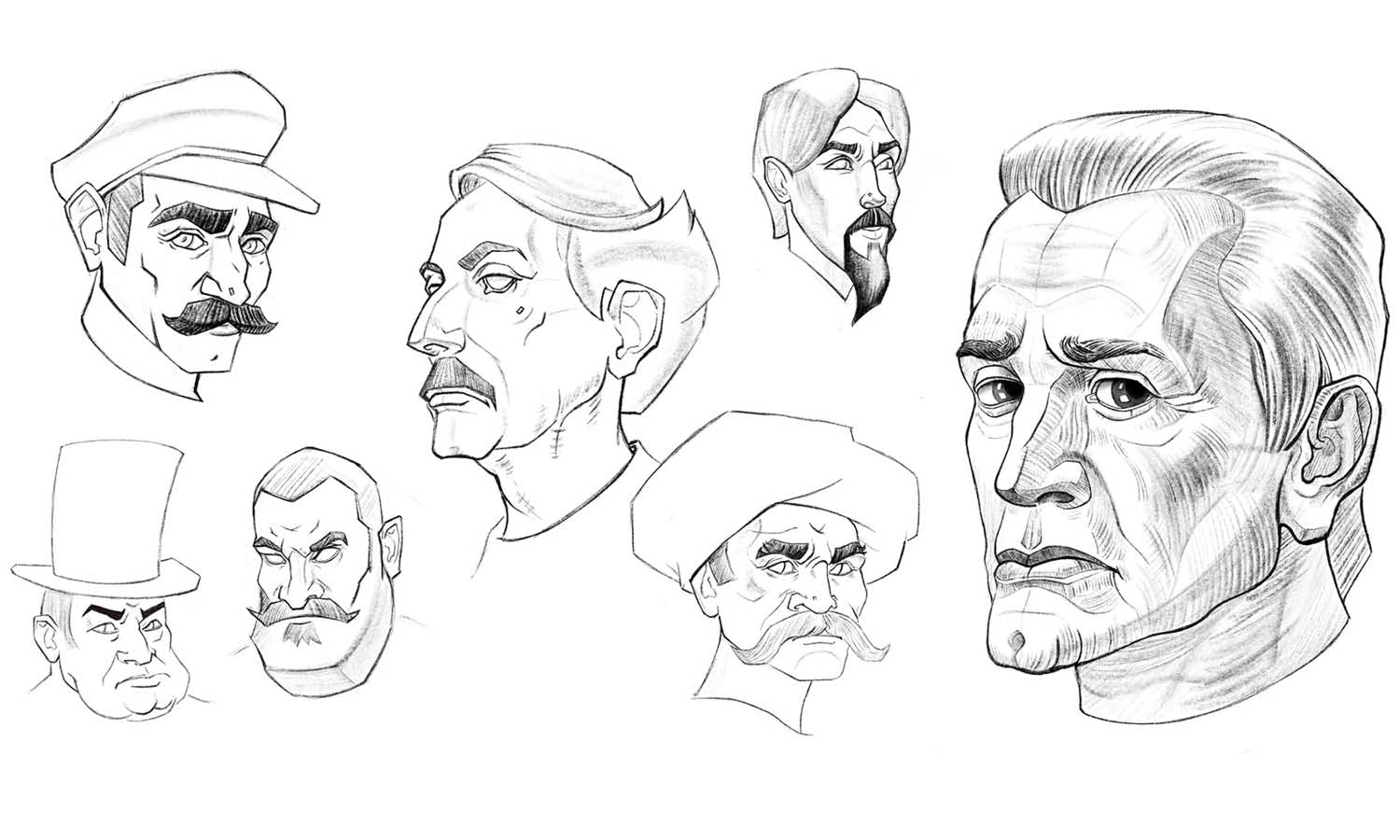 10 Professional Tips To Be Better at Sketching Faces - Kreafolk