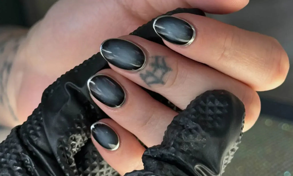 30 Best Black & Grey Nail Design Ideas You Should Check