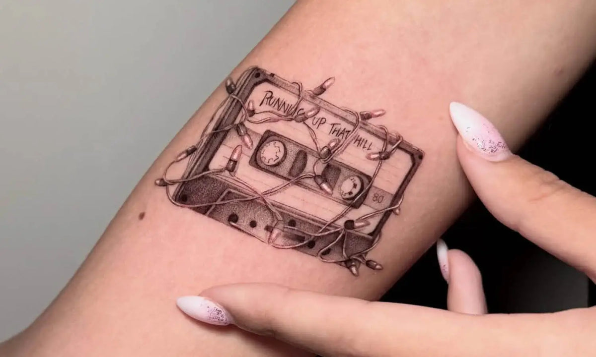 30 Best Cassette Tape Tattoo Ideas You Should Check