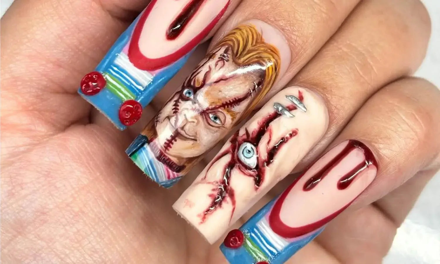 30 Best Chucky Nail Design Ideas You Should Check