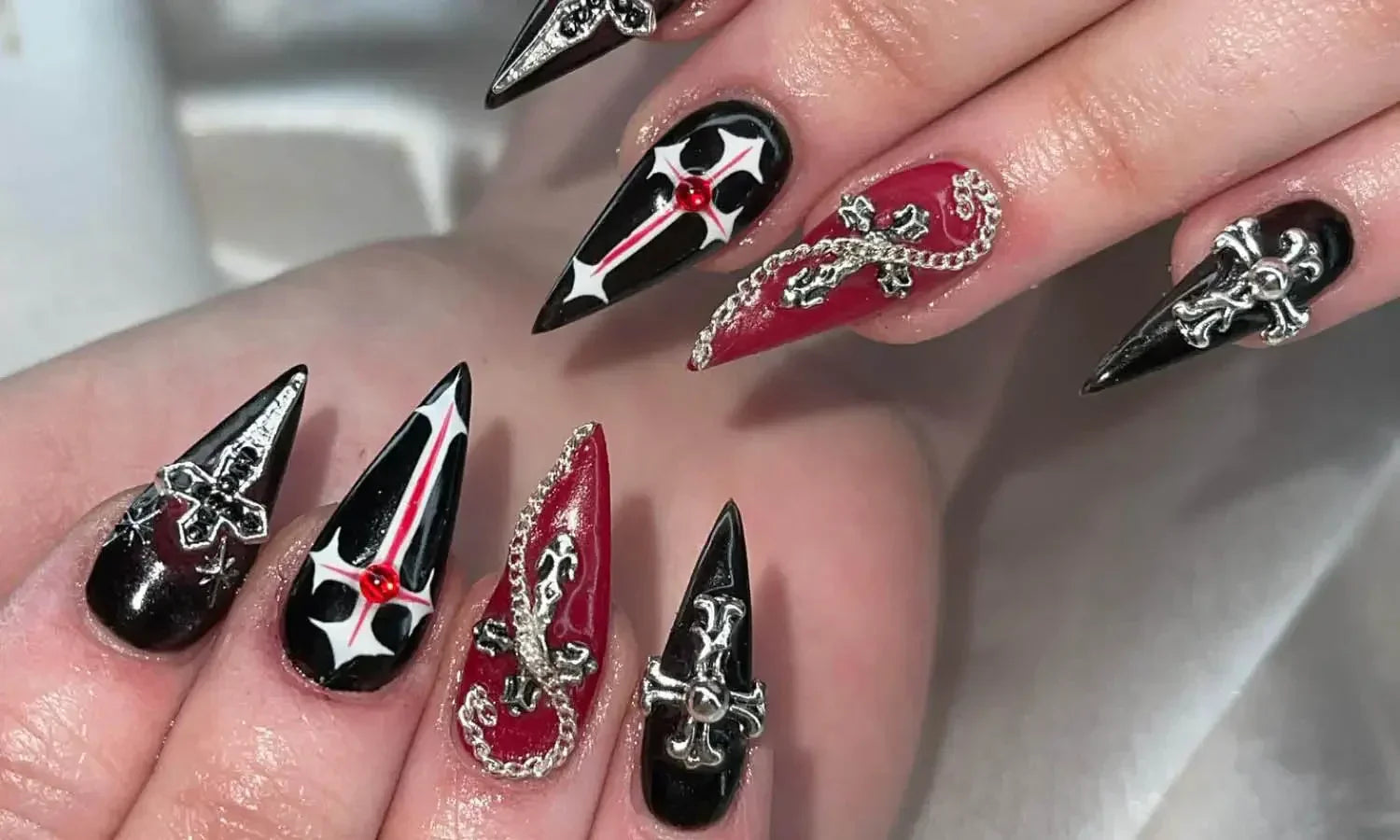 30 Best Cross Nail Design Ideas You Should Check