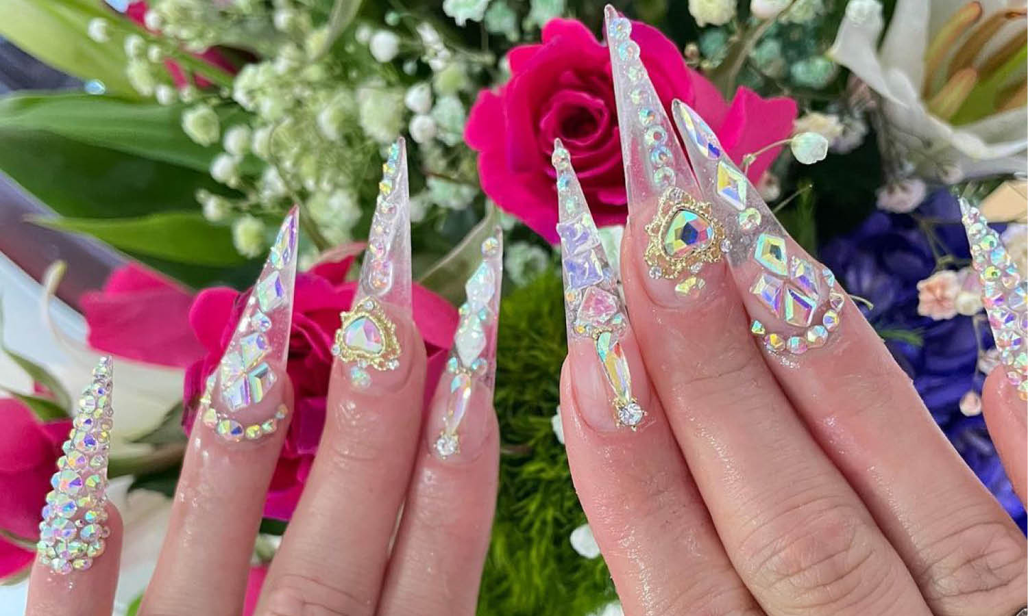 30 Best Diamond Nail Design Ideas You Should Check