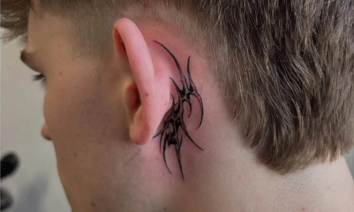 30 Best Ear Tattoo Ideas for Men You Should Check