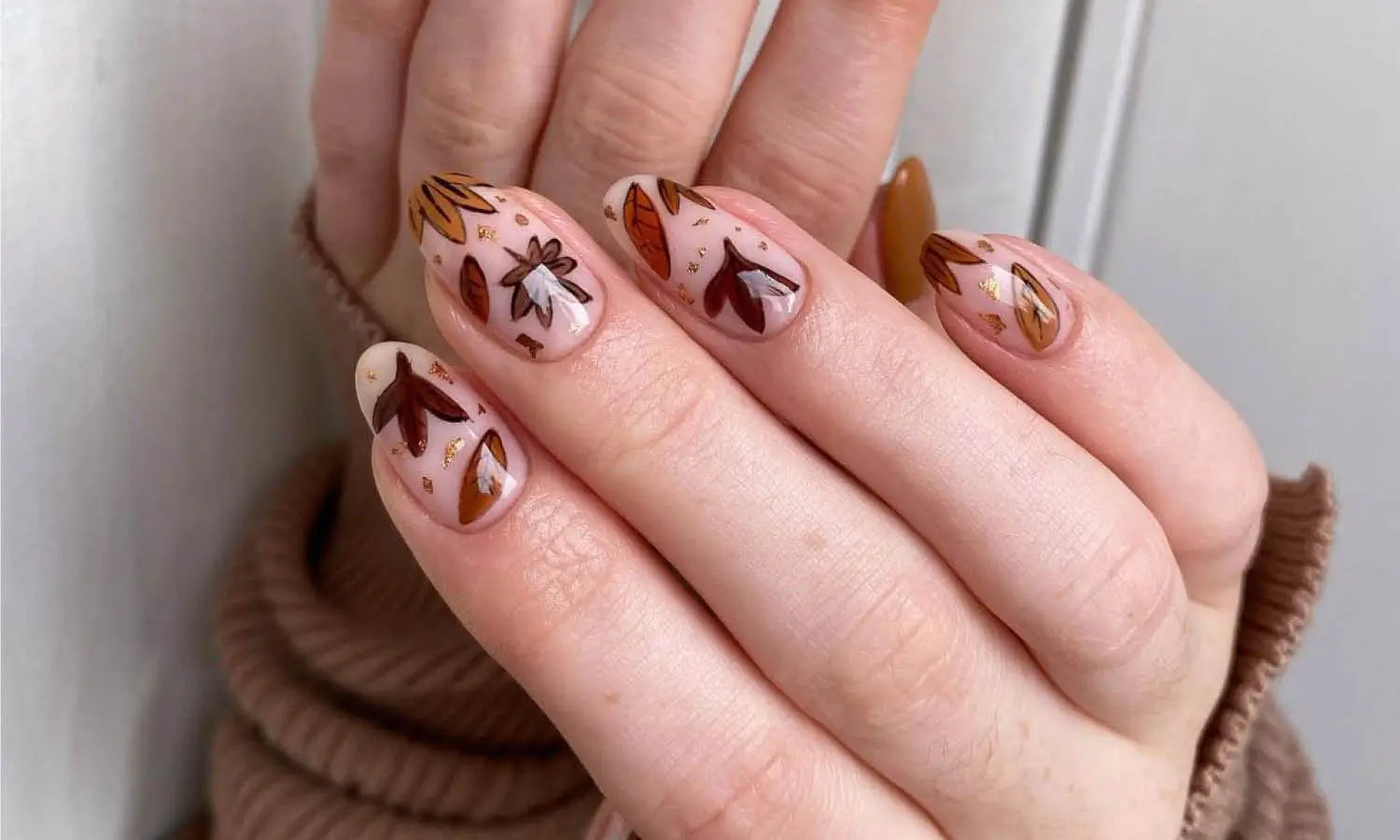 30 Best Fall Leaves Nail Design Ideas You Should Check