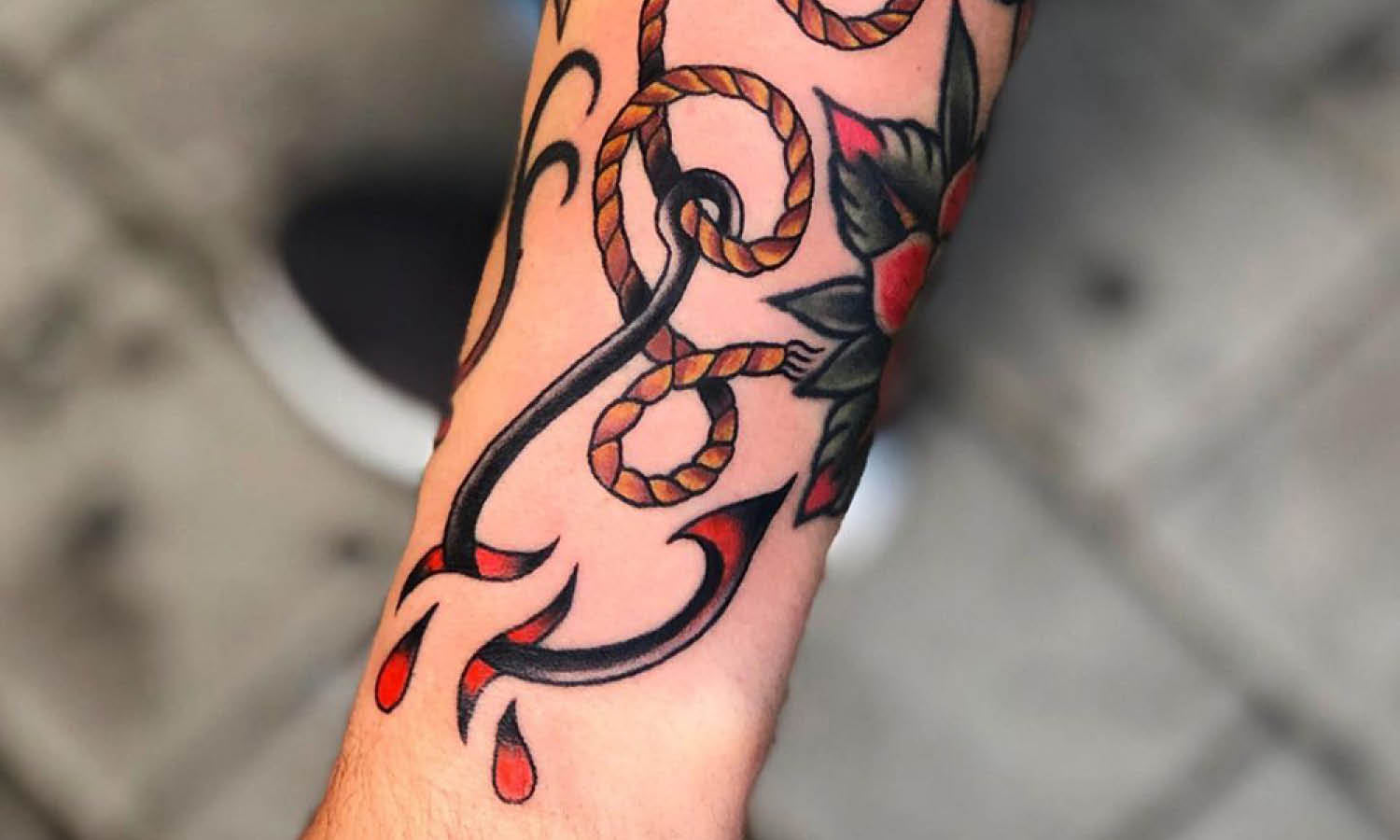 30 Best Fish Hook Tattoo Ideas You Should Check