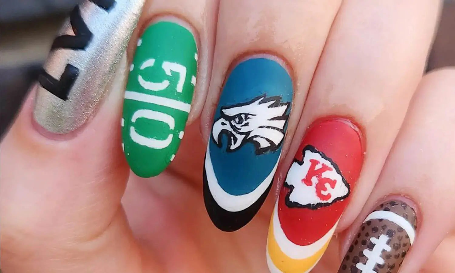 30 Best Football Nail Design Ideas You Should Check