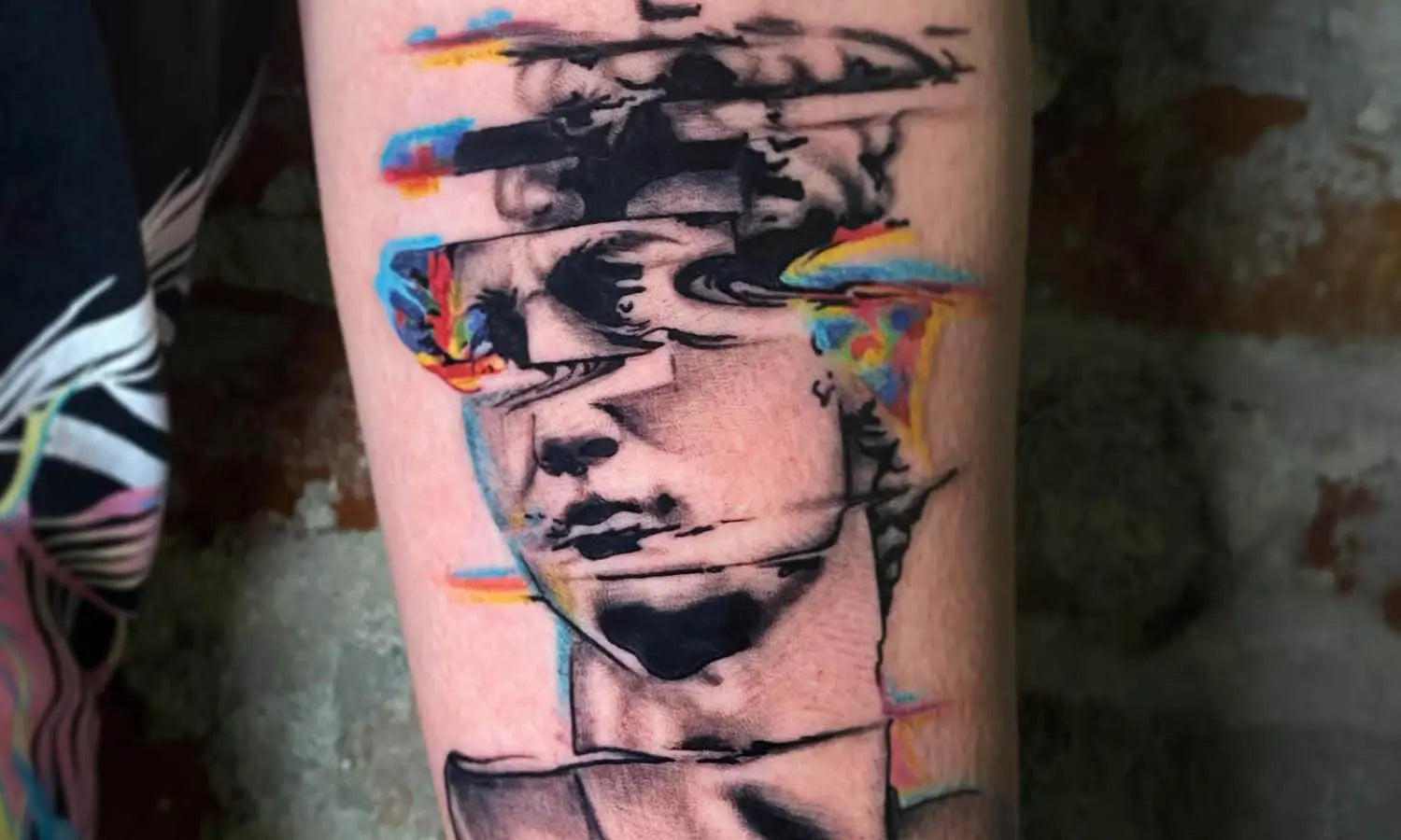 30 Best Glitch Tattoo Ideas You Should Check