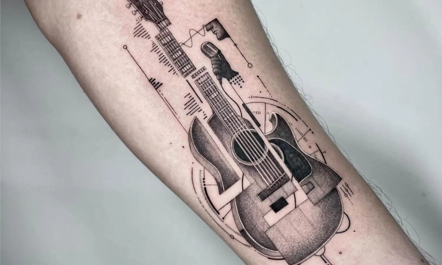 30 Best Guitar Tattoo Ideas You Should Check