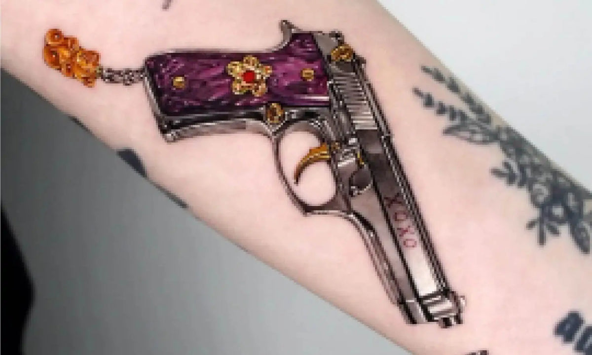 30 Best Gun Tattoo Ideas You Should Check