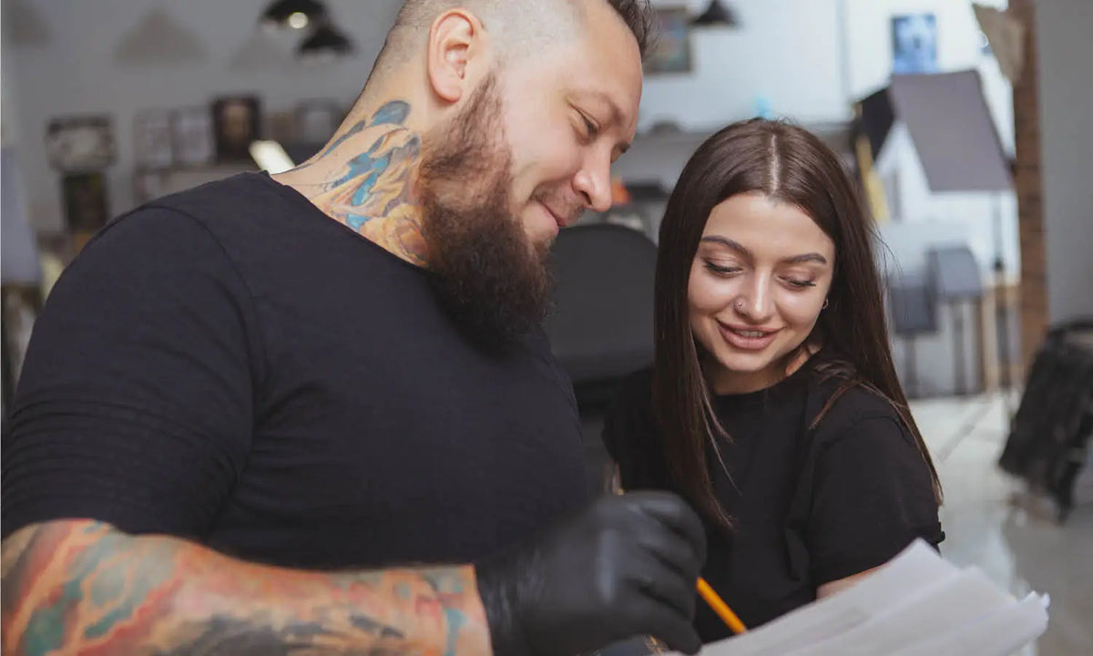 How to Talk to a Tattoo Artist About Your First Design