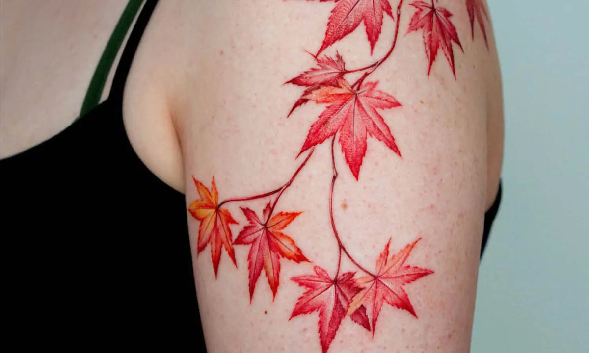 30 Best Japanese Maple Leaf Tattoo Ideas You Should Check