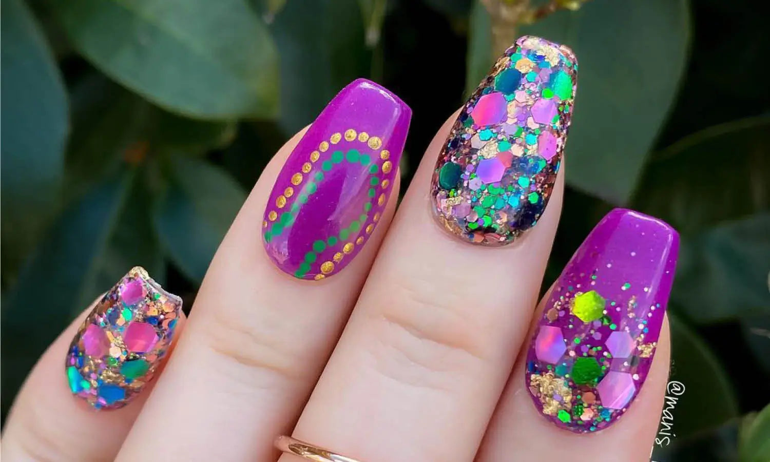 30 Best Mardi Gras Nail Design Ideas You Should Check