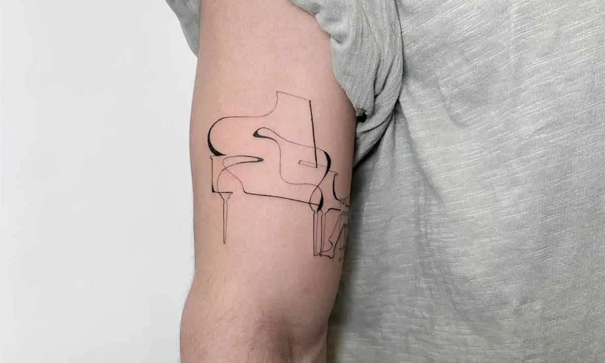 30 Best Piano Tattoo Ideas You Should Check