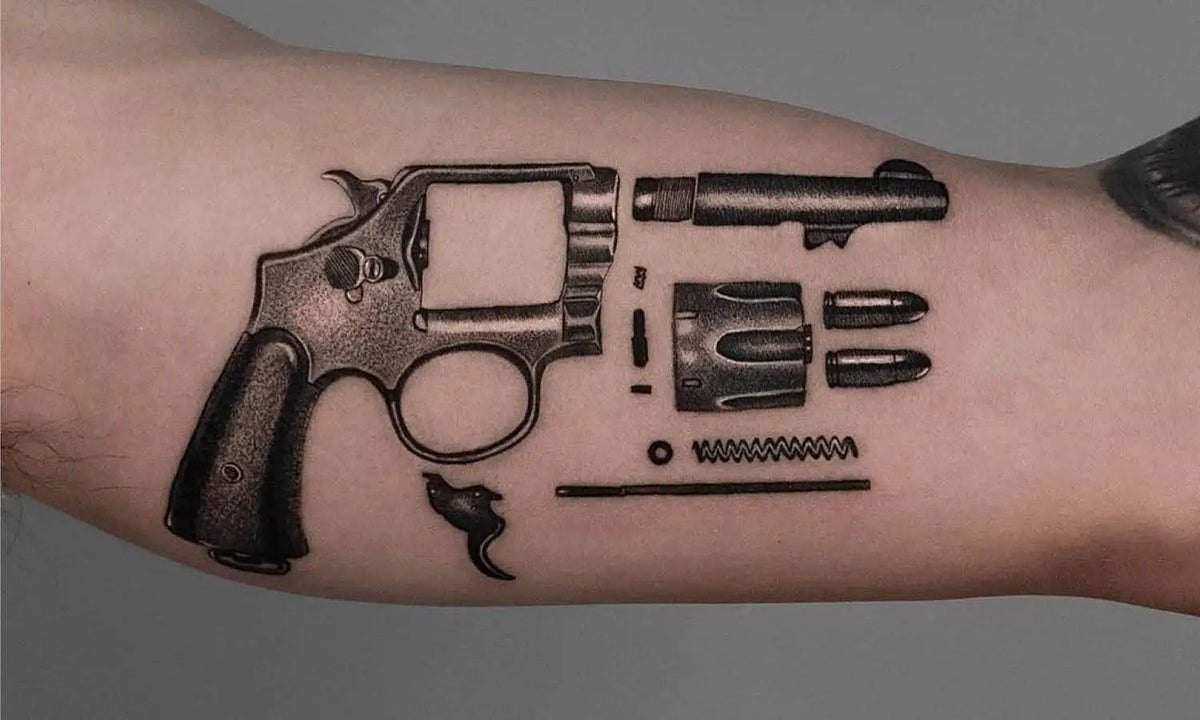 30 Best Pistol Tattoo Ideas You Should Check