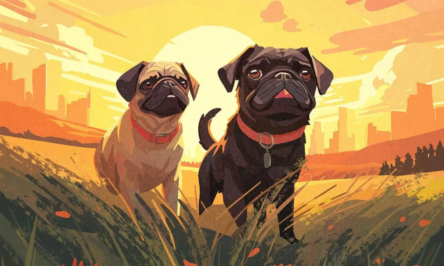 30 Best Pug Illustration Ideas You Should Check