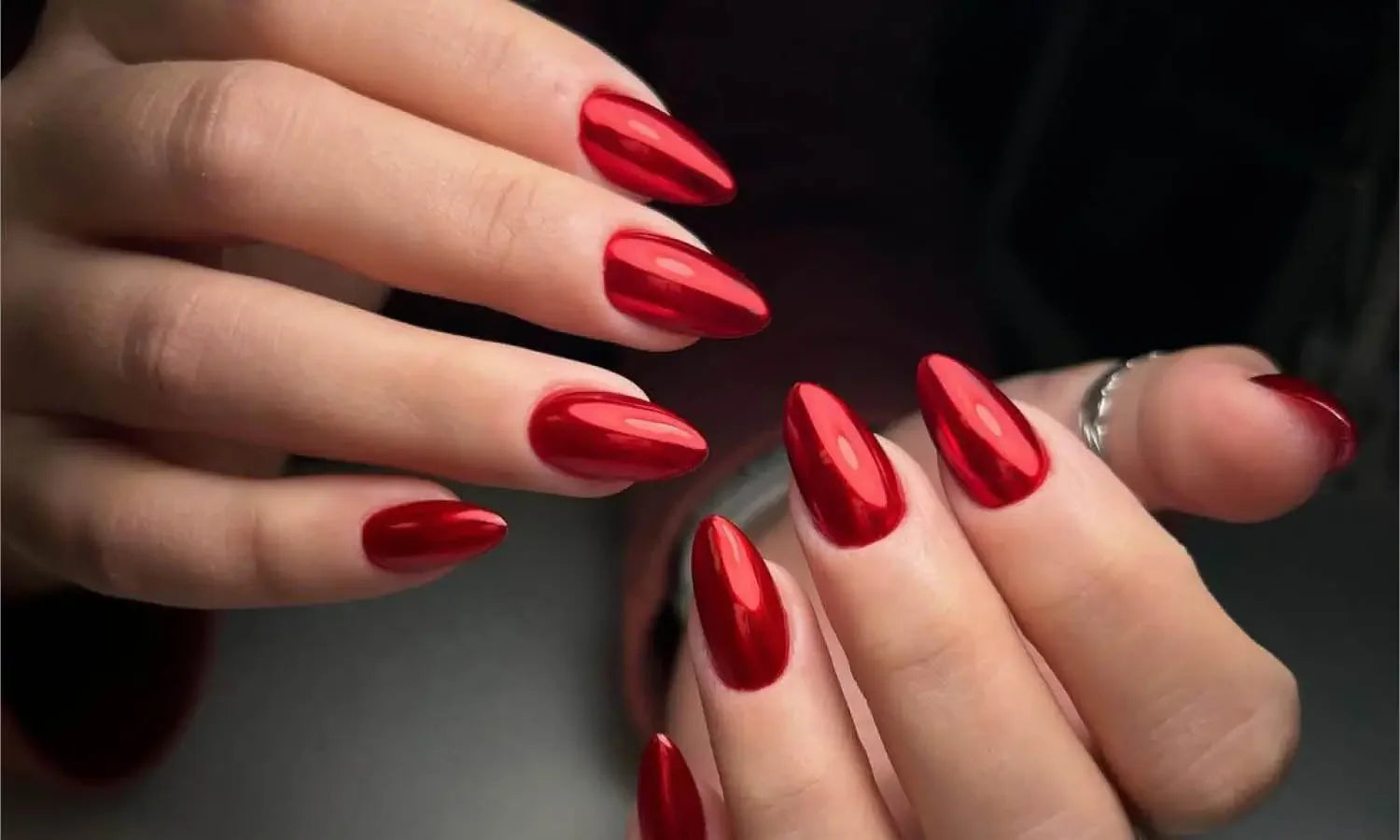 30 Best Red Almond Nail Design Ideas You Should Check