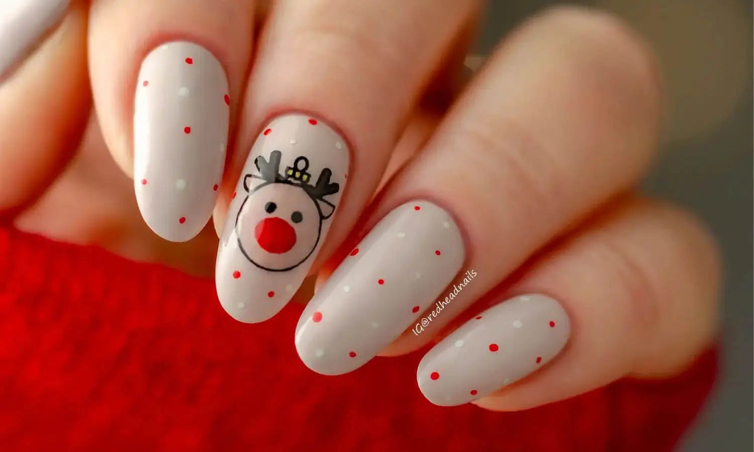 30 Best Reindeer Nail Design Ideas You Should Check