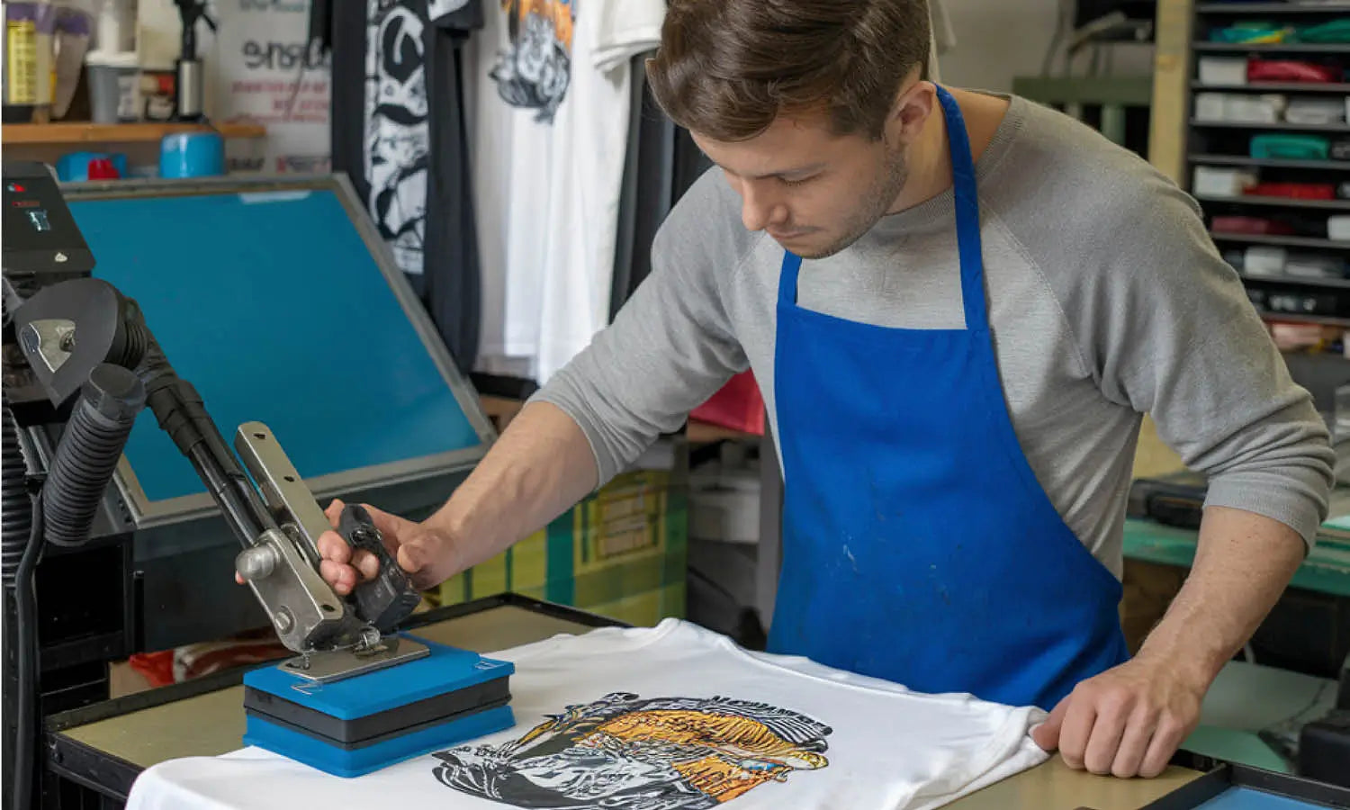 Screen Printing vs Heat Press: Which One is Better on T-Shirts?